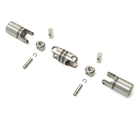 Ruland Double U-Joint Kit, Machinable, 1.995" (50.7 mm) OD, Steel UD32-XX-XX-F-KIT